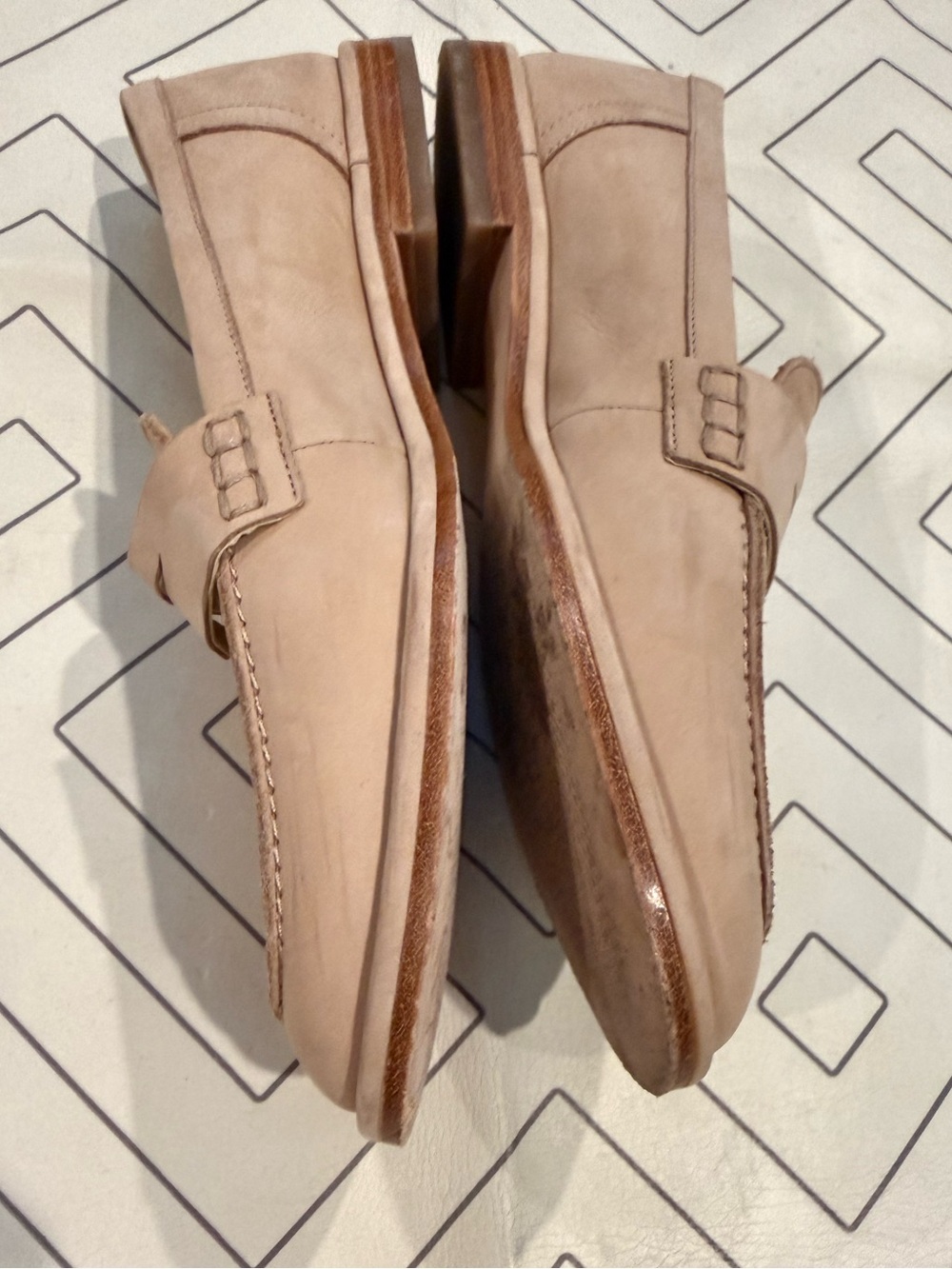 J. McLaughlin Concetta Suede Leather Loafers - Picture 6 of 14